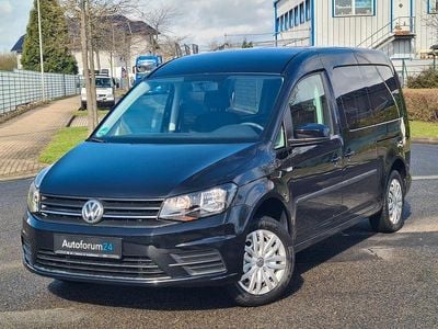 Gebraucht VW Caddy Maxi Trendline 125 PS (91 kW) 2018 Schwarz Van / Kleinbus