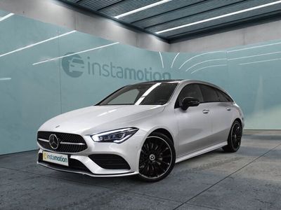 Gebraucht Mercedes CLA220 Shooting Brake AMG line 190 PS (139 kW) 2021 Silber Kombi
