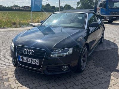 Gebraucht Audi A5 Cabriolet S-line plus 239 PS (175 kW) 2010 Schwarz Cabrio