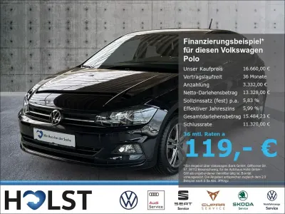 Brugt VW Polo United 95 HK (69 kW) 2021 Sort Hatchback