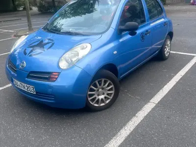 Gebraucht Nissan Micra 2003 Blau Kleinwagen