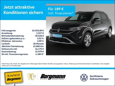 Używany VW T-Cross Goal 116 KM (85 kW) 2025 Czarny SUV