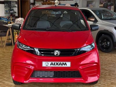 Neu Aixam City Pack 2025 Perlmuttrot Kleinwagen