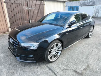 Gebraucht Audi A5 Sportback Design 245 PS (180 kW) 2012 Schwarz Kleinwagen