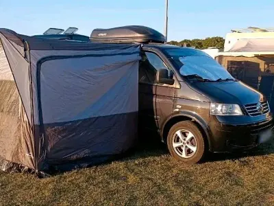 Gebraucht VW Multivan 174 PS (127 kW) 2008 Schwarz Van / Kleinbus