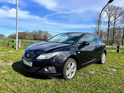 Gebraucht Seat Ibiza 86 PS (63 kW) 2010 Schwarz Kleinwagen