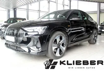 Gebraucht Audi e-tron S-Line 300 kW (408 PS) 2023 Schwarz SUV