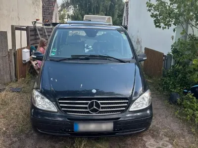 Gebraucht Mercedes Viano 150 PS (110 kW) 2007 Schwarz Van / Kleinbus