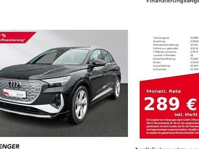 Gebraucht Audi Q4 e-tron Ambiente 210 kW (286 PS) 2022 Mythosschwarz metallic SUV