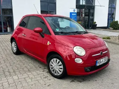 Usata Fiat 500 Lounge 69 CV (50 kW) 2010 Rosso Utilitaria