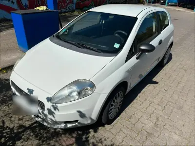 Gebraucht Fiat Grande Punto Active 65 PS (47 kW) 2009 Weiß Kleinwagen