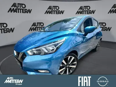 Gebraucht Nissan Micra Tekna 101 PS (74 kW) 2020 Blau Kleinwagen