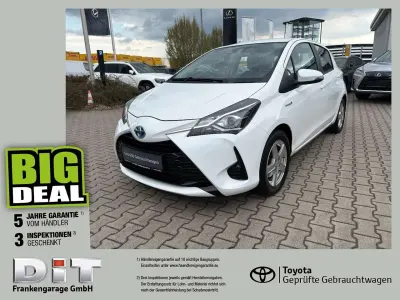 Brugt Toyota Yaris Hybrid Business Edition 101 HK (74 kW) 2019 Hvid Hatchback