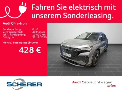 Gebraucht Audi Q4 e-tron Ambiente 150 kW (204 PS) 2023 Taifungrau metallic SUV