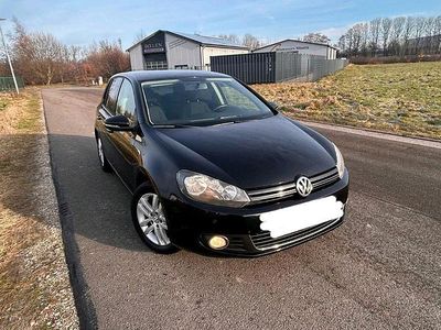 Gebraucht VW Golf VI 122 PS (89 kW) 2010 Schwarz Kleinwagen