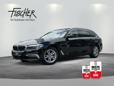 Käytetty BMW 520 Luxury Line 258 HP (189 kW) 2019 Musta Farmari