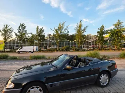 Gebraucht Mercedes SL500 326 PS (239 kW) 1992 Schwarz Cabrio