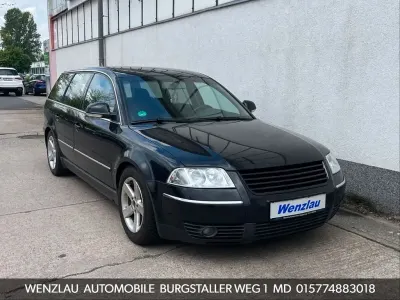 Brugt VW Passat Highline 163 HK (119 kW) 2004 Sort Stationcar