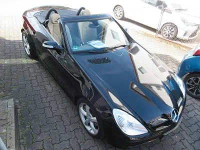 Brugt Mercedes SLK350 272 HK (200 kW) 2006 Sort Cabriolet