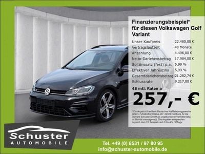 Usata VW Golf VIII 300 CV (220 kW) 2020 Nero Station wagon