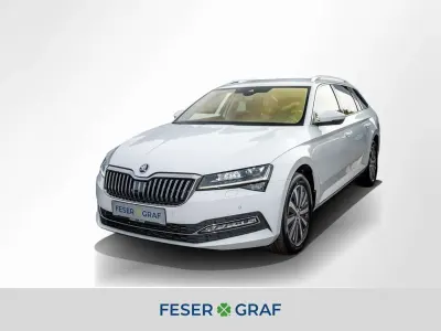 Gebraucht Skoda Superb Style 200 PS (147 kW) 2023 Weiß Kombi