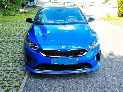 Gebraucht Kia Ceed GT GT 204 PS (150 kW) 2020 Blau Limousine
