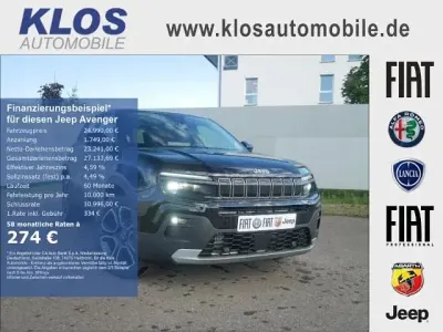 Neu Jeep Avenger Summit 101 PS (74 kW) 2025 Schwarz SUV