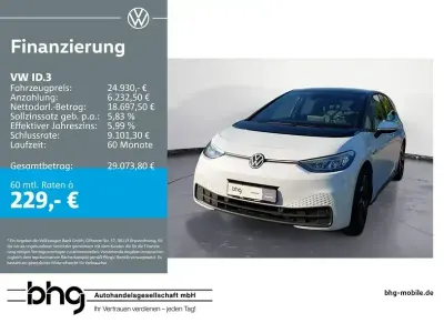 Gebraucht VW ID.3 Pro Performance 150 kW (204 PS) 2023 Weiß Kleinwagen
