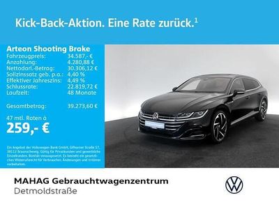 Gebraucht VW Arteon R-line 190 PS (139 kW) 2023 Deep black perleffekt Kombi