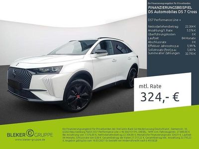 Gebraucht DS Automobiles DS7 Crossback Performance Line Plus 131 PS (96 kW) 2023 Weiß SUV