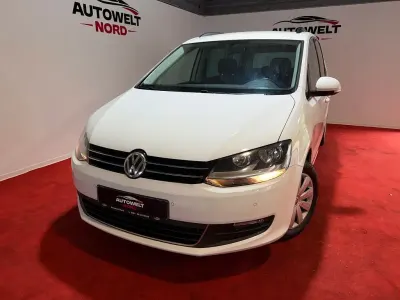 Gebraucht VW Sharan Comfortline 150 PS (110 kW) 2016 Weiß Van / Kleinbus