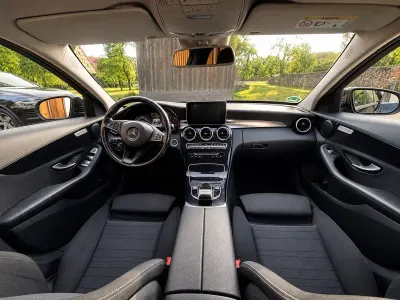 Gebraucht Mercedes C200 136 PS (100 kW) 2015 Schwarz Kombi