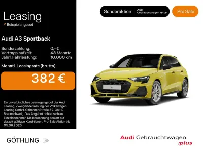 Gebraucht Audi A3 S-Line 272 PS (200 kW) 2025 Pythongelb metallic Limousine
