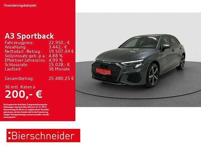 Grau Gebraucht 2022 Audi A3 Sport Limousine | 22.950 € (Fairer Preis)