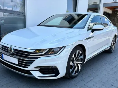 Gebraucht VW Arteon R-line 150 PS (110 kW) 2018 Weiß Kleinwagen