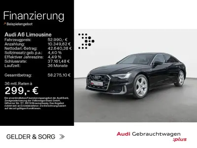 Brugt Audi A6 S-Line 286 HK (210 kW) 2025 Sort Sedan