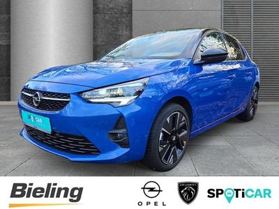 Blau Gebraucht 2021 Opel Corsa-e GS Line Kleinwagen | 17.990 € (Etwas zu teuer)