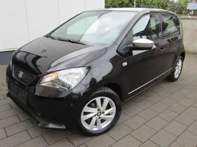 Gebraucht Seat Mii 60 PS (44 kW) 2016 "deep" schwarz Kleinwagen