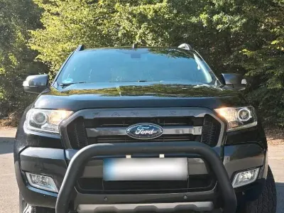 Brugt Ford Ranger Wildtrack 200 HK (147 kW) 2018 Sort Pickup / Ladvogn