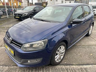 Gebraucht VW Polo Style 60 PS (44 kW) 2011 Blau Kleinwagen