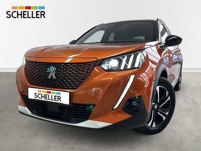 Second-hand Peugeot e-2008 GT 100 kW (136 CP) 2021 Portocaliu SUV