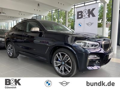 gebraucht BMW X4 M40 d Park-Assistent LED Navi AD Kurvenlicht e-Sitze HUD ACC Parklenkass.