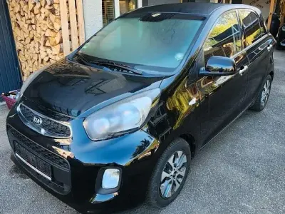 Gebraucht Kia Picanto DREAM-TEAM Edition 67 PS (49 kW) 2016 Schwarz Kleinwagen