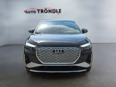 Gebraucht Audi Q4 Sportback e-tron S-Line 125 kW (170 PS) 2023 Schwarz SUV