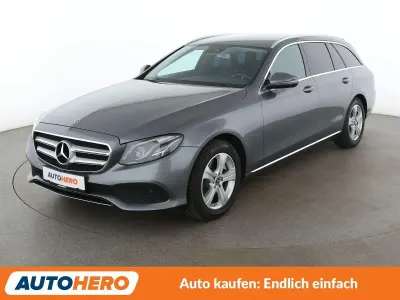 Gebraucht Mercedes E220 Avantgarde 194 PS (142 kW) 2018 Selenitgrau Kombi