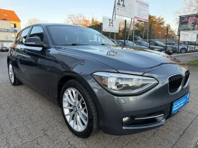 Usata BMW 120 Sport Line 184 CV (135 kW) 2014 Grigio Utilitaria