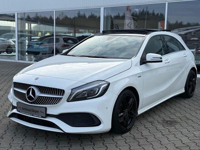 Gebraucht Mercedes A200 AMG line 136 PS (100 kW) 2018 Weiß Limousine