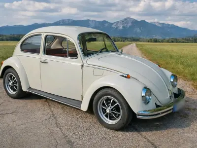 Gebraucht VW Käfer 44 PS (32 kW) 1968 Weiß Kleinwagen