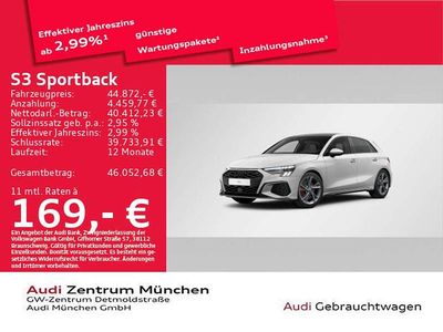 Gebraucht Audi S3 Sport 310 PS (228 kW) 2024 Ibisweiß Limousine