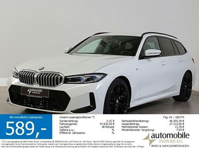 gebraucht BMW 330 d AT xDr. M Sport LED ACC Widescreen Panorama